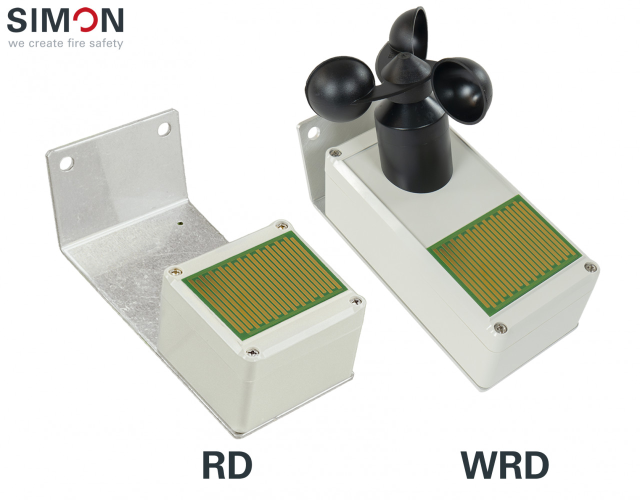 We won't leave you out in the rain: Wind-rain detector WRD and rain detector RD